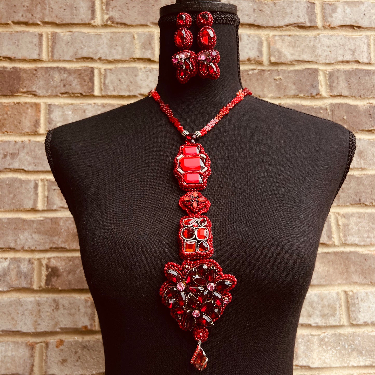Crimson Current Necklace