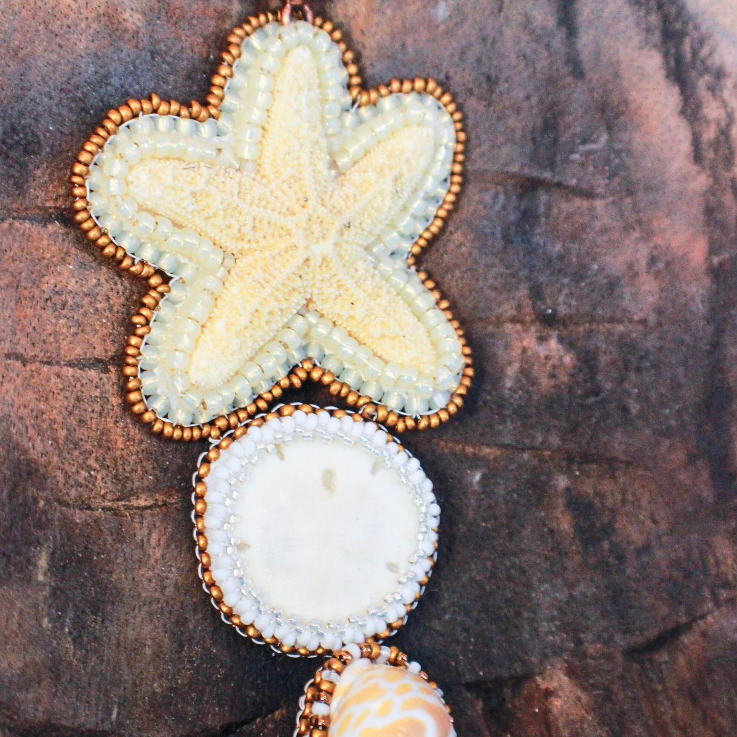 Starfish and Sandollar Necklace
