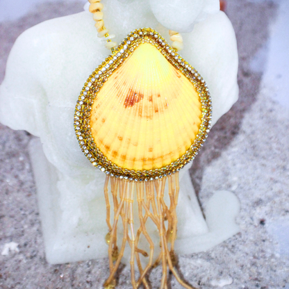 Golden Tide Shell Necklace